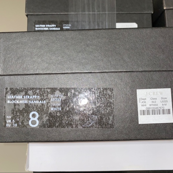 J. Crew Stella Strappy Block-Heel Sandals NWT - Picture 7 of 8